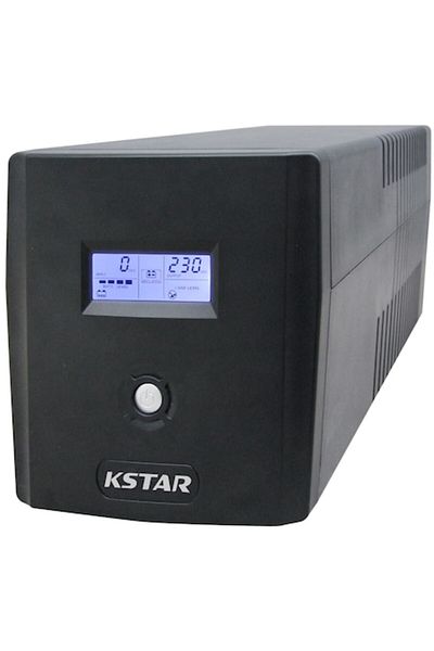 KSTAR UPS Micropower Micro 1200, 1200 VA, 720 W, Afișaj LCD, USB, RJ45, Interactiv pe linie