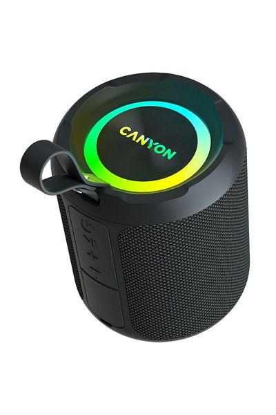 CANYON OnMove 11 Portable Speaker, IPX6, Bluetooth, 20W, RGB Black