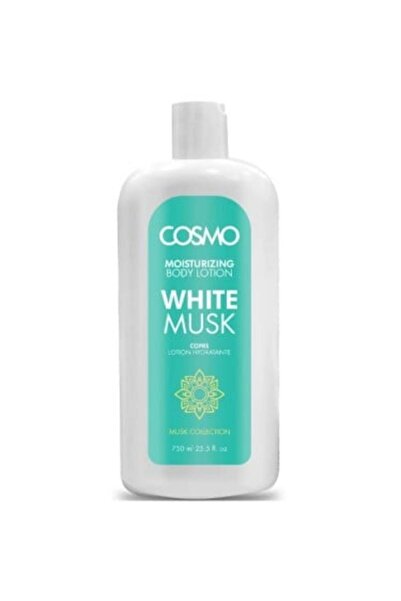 Cosmo لوشن مرطب للجسم برائحة المسك الأبيض من كوزمو، 750 مل