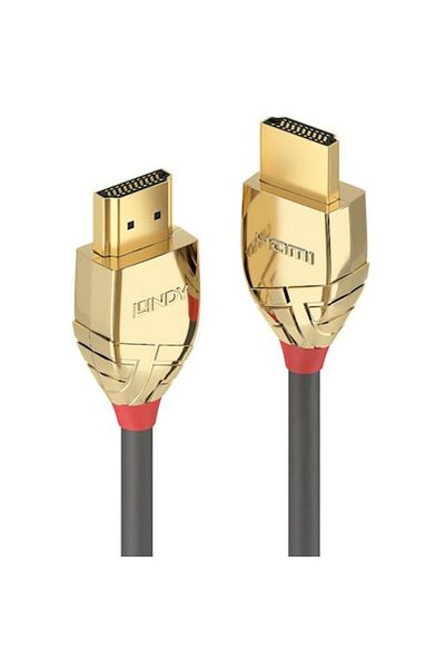 LİNDY Cablu HDMI, Lindy, 2m, Auriu