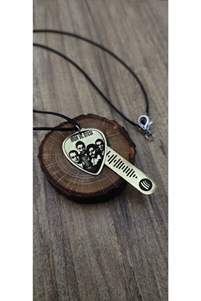 luffy design مجموعة قلادة وسبوتيفي معدنية باللون الأرجواني وما بعده - رمز الأغنية الذي تريده -