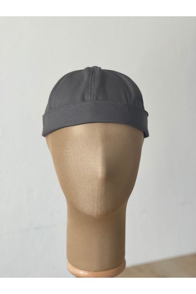 Rupen Kraft 100% Cotton Cap Adjustable Docker Hat Lined Summer Skullcap Hat Retro Hat Skullcap Hat