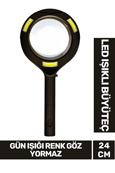 Carlburn Özel Tasarım Sert Plastik Saplı Pilli Gün Işığı Smd Led Işıklı El Bü...