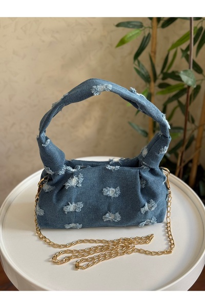 Bagnest Yumuşak Deri Zincirli Kadın El ve Omuz Çantası