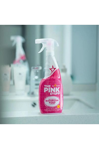 THE PINK STUFF The Pink Stuff Star Drops Bathroom Foam Cleaner