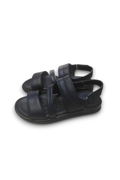 Growish Gr0350 Genuine Leather Non-Slip Sole Buckle Soft Strap Men's Sandals