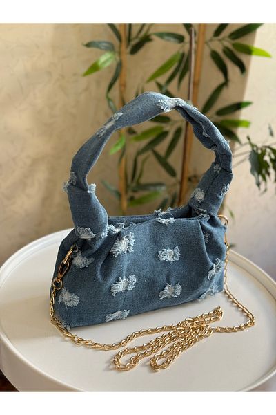 Bagnest Women's Hand and Shoulder Bag with Soft Leather Chain