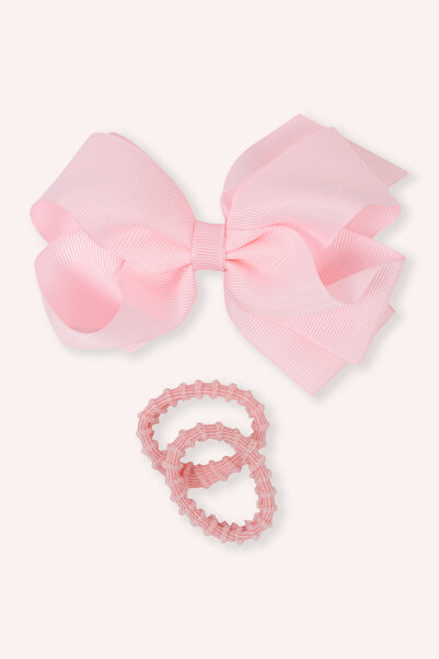 Panço Kız Çocuk Pembe 3'lü Toka Seti