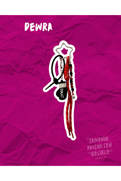 Dewra project Siyah Boxing Lion Çanta Charmı