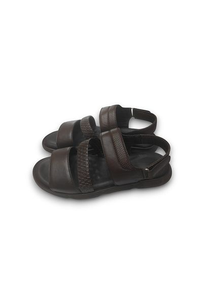 Growish Gr0349 Genuine Leather Non-Slip Sole Buckle Soft Strap Men's Sandals