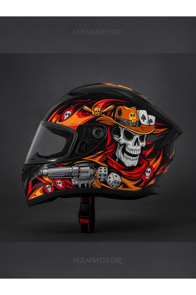 Evo Tam Korumalı Özel Tasarım FULLFACE Kask