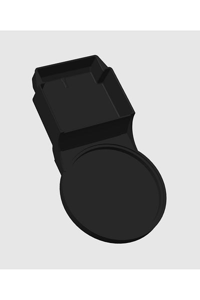 GİT3D Thin Round for Nespresso D40 Cup Holder Large Mug