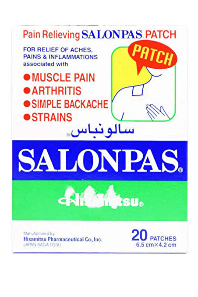 Salonpas رقعة 20 قطعة