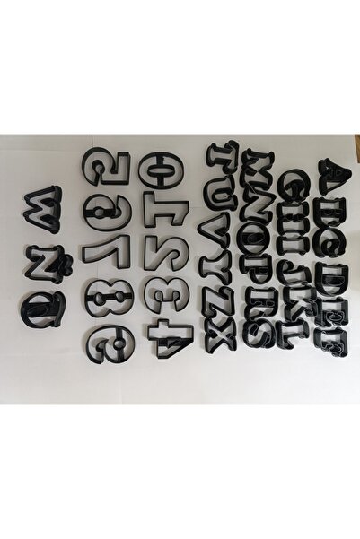 RPMD Store harf kalıbı oyun hamuru kalıbı hamur kalıbı kurabiye kalıbı kek kalıbı