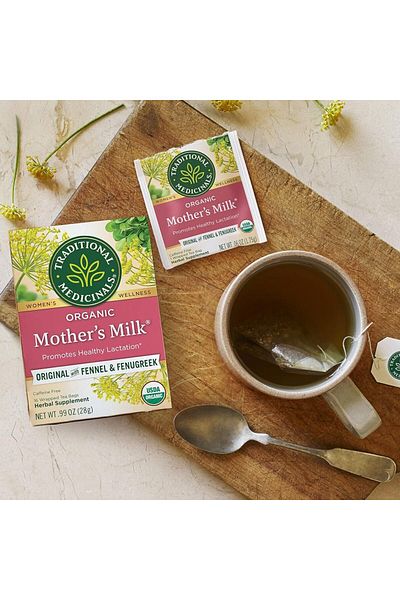 TRADITIONAL MEDICINALS شاي لإدرار حليب الأم - بالحلبة والشمر 16 كيس
