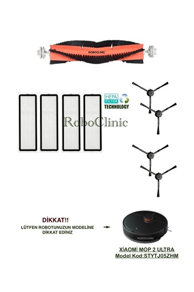 Roboclinic Perie de schimb compatibilă Xiaomi Mi Robot Vacuum Mop 2 Ultra (CO...