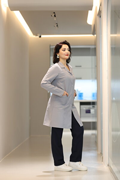 Ehil Gömlek Yaka Alpaka Kumaş Iş Önlüğü Iş Kıyafeti Alpaka Önlük