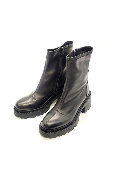 Of&Off Women's GENUINE LEATHER BOOTS