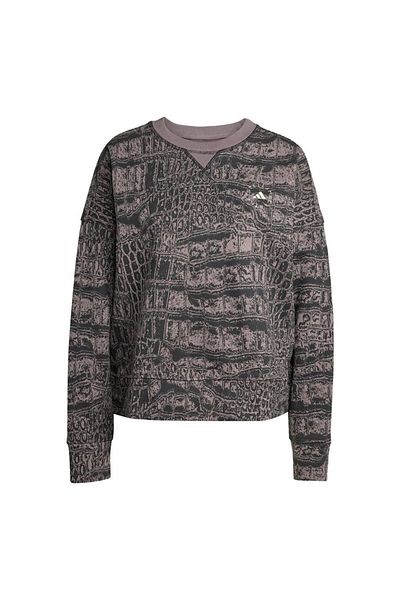 adidas Women's Black Sweatshirt Asmc Loose Ss P Jn2215