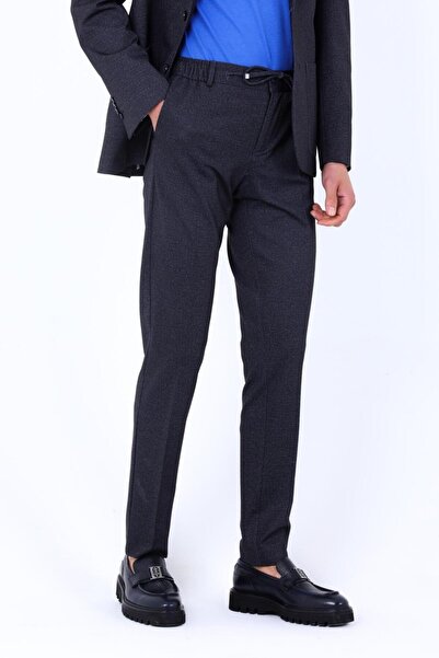 Kadir Büyükkaya Kabartma Desenli Erkek Jogger Takım Elbise-KAW1804S