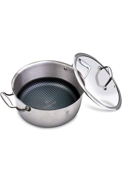 Berlinger Haus Oală antiaderentă Eternal Collection, 20 cm, oțel inoxidabil 18/8, 2,7 l