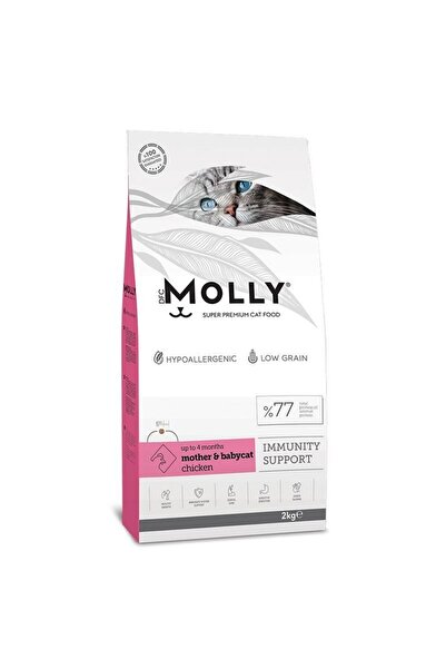 Molly Kıtten Mother & Baby Cat Tavuklu 2 Kg Kedi Maması