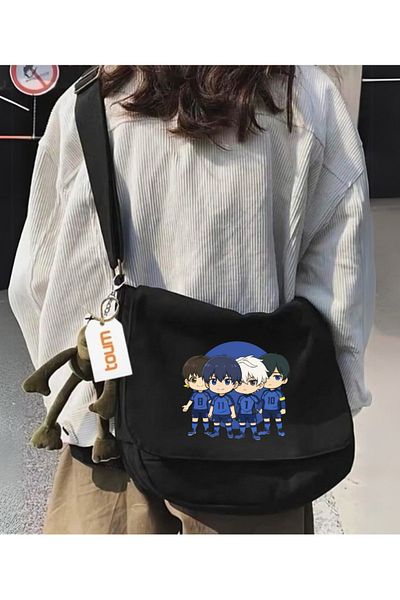 Toum Geantă de școală Anime Bluelock Messenger