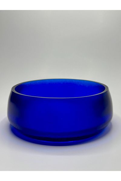 Epikoza Handmade Modern Decorative Navy Blue Set of 2 Bowl - Tray