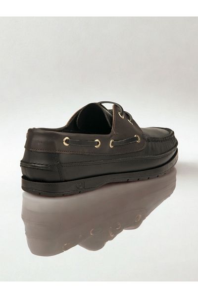 GÜR MODA AYAKKABI Chocolate Scented Orthopedic Sole Stitched Leather Lace Leather Lining Daily Loafer Shoes