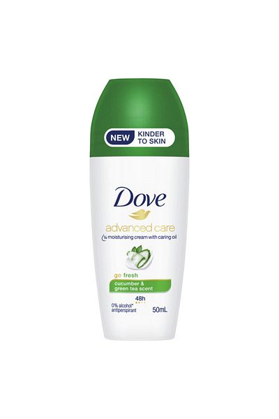Dove Advanced Care Go Fresh Cucumber and Green Tea Anti-Perspirant Roll On Deodorant 50 ml