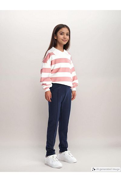 LC Waikiki Leggings lungi pentru fete cu talie elastică (W5)