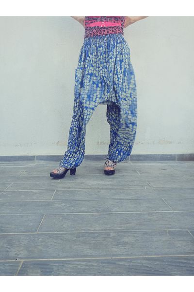 hoaryage Viscose Pressed Fabric Floral Patterned Shalwar with Pockets 100% Cotton, Size 38, 100kg