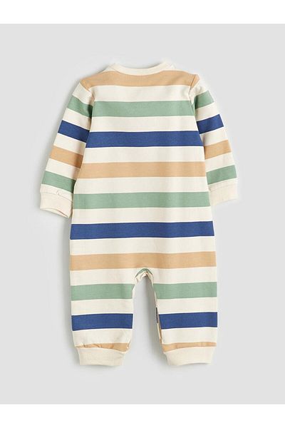 LC Waikiki Crew Neck Embroidered Baby Boy Jumpsuit (W5)