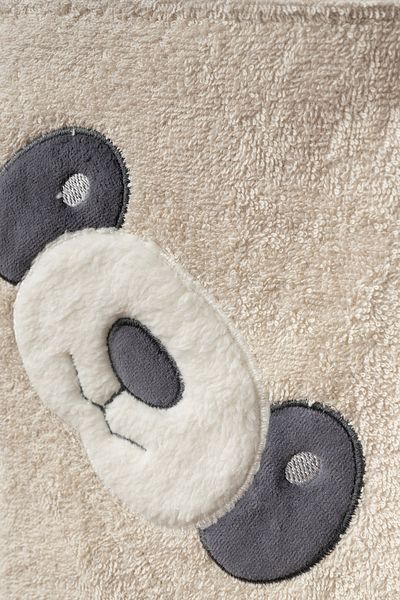 Bebitof My Baby Kumsal 100% Cotton 0 - 24 Months Bathrobe Set Panda Pattern in Box 30052