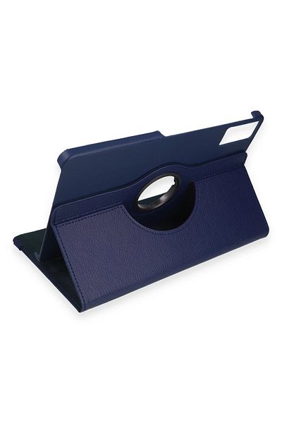 NewFace Xiaomi Redmi Pad Se Case 360 ​​Tablet Leather Case - Navy Blue Svlrs