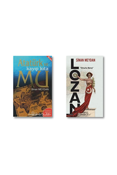 İnkılap Kitabevi Sinan Meydan Kitap Seti / Atatürk ve Kayıp Kıta Mu - Lozan
