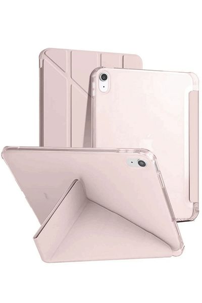 NewFace iPad 2022 10.9 (10Th Generation) Case Mars Tablet Case with Pen Holder - Rose Gold Gelal
