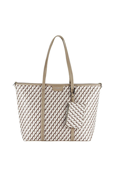 Flora&Co Paris geantă mare bej F8544 11