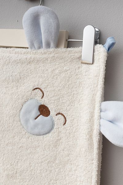 Bebitof My Baby Beach 100% Cotton 0 - 24 Months Bathrobe Cute Dog Pattern in Box 30041