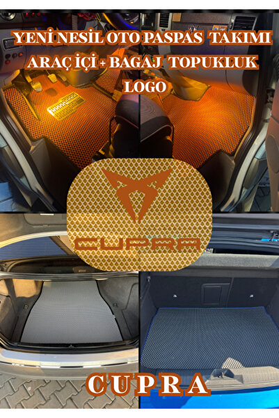 FlexMatt Cupra Formentor (2024 Hbrıt) Yeni Nesil Eva Akıllı Oto Paspas Seti /...