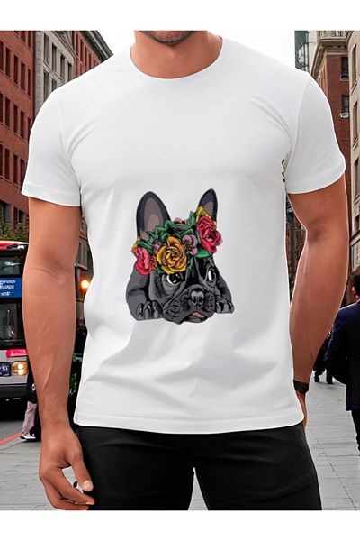MELOOX Unisex T-Shirt -Custom Printed Oversized Crew Neck Short Sleeve T-Shirt