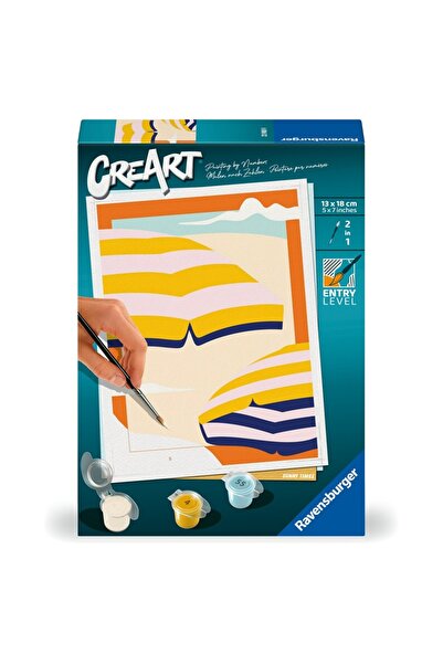 RAVENSBURGER - CreArt pictura pe numere pentru copii timpuri insorite