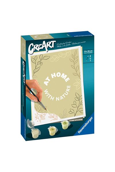 RAVENSBURGER - Create Painting By Numbers For Kids At Home With Nature