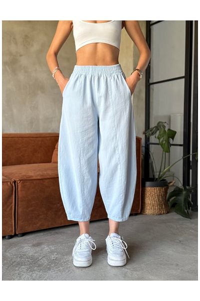 Bak'ap Premium Elastic Waist Gabardine Trousers