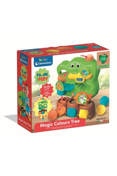 CLEMENTONI - Educational logic game tree with recycled plastic balls