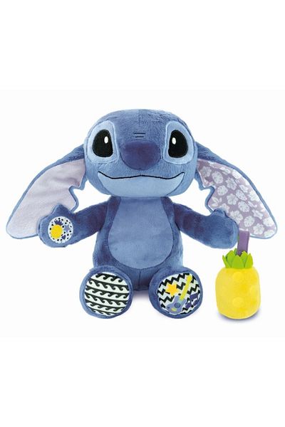 CLEMENTONI - Jucarie educationala plus muzical Stitch ce contribuie la dezvoltarea multisenzoriala
