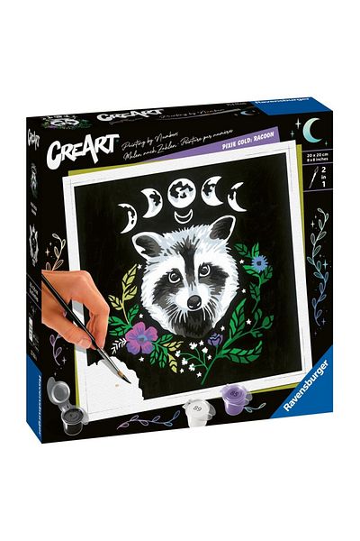 RAVENSBURGER - Creart Paint By Numbers For Adults Pixie Edition Cold Raton