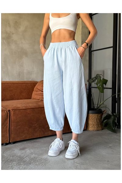 Bak'ap Premium Elastic Waist Gabardine Trousers