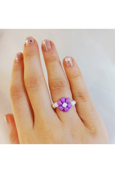 Crystal Atelier خاتم مييوكي بوندج ديزي-خاتم ديزي-خاتم مييوكي-خاتم ديزي مينيمال-خاتم بوندج