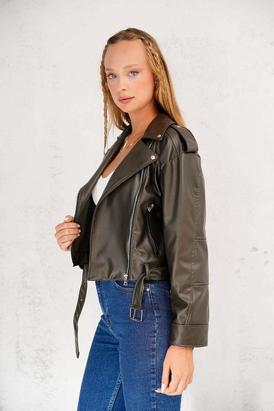 Blanco Women's Zr Model New Season Leather Jacket